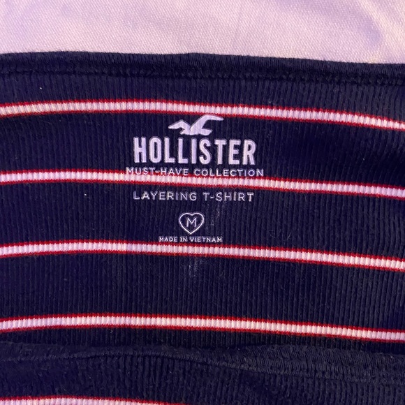 Hollister Long Sleeve Layered Shirt 